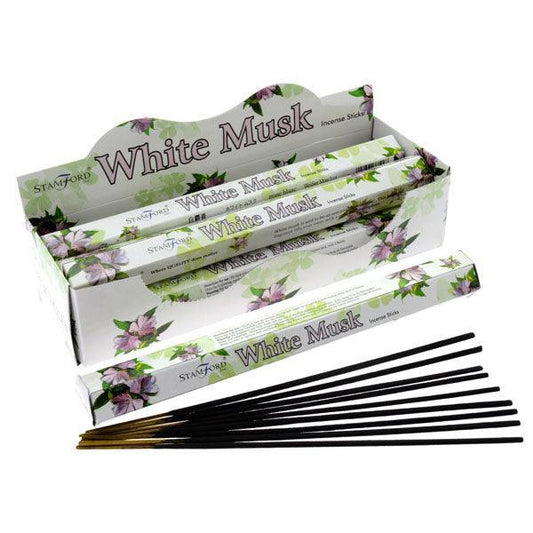 Stamford Batons D'Encens Musc Blanc - SHOPHORSE