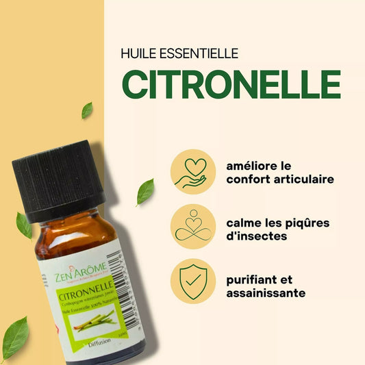 Huile Essentielle Citronelle