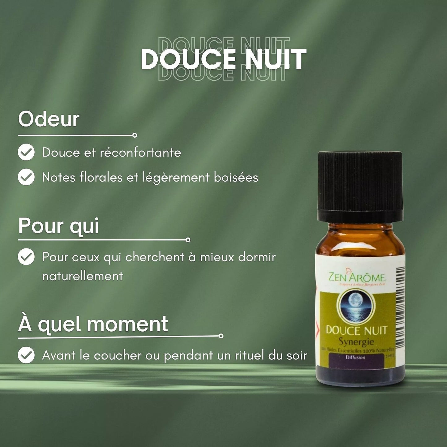 Synergie d'Huiles Essentielles Douce Nuit