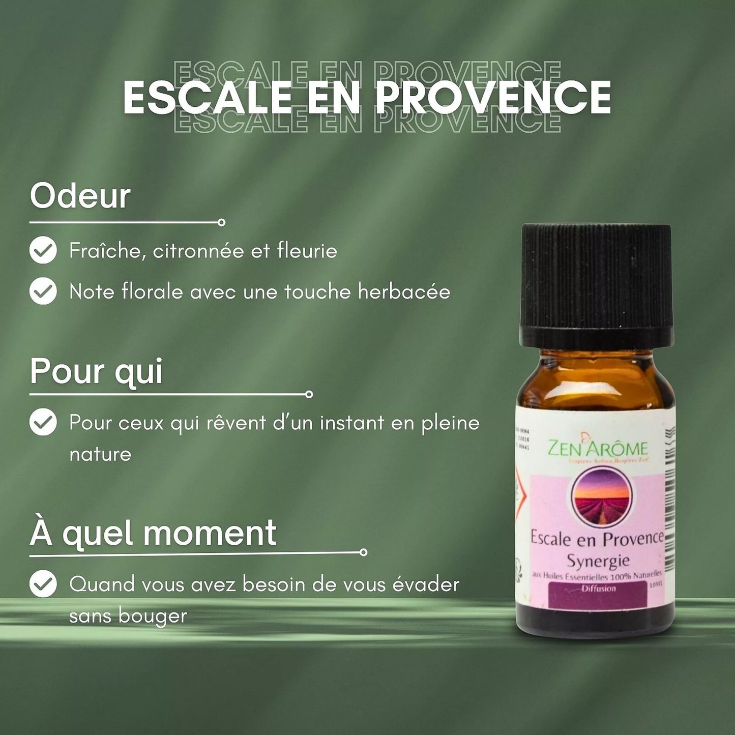 Synergie d'Huiles Essentielles Escale de Provence