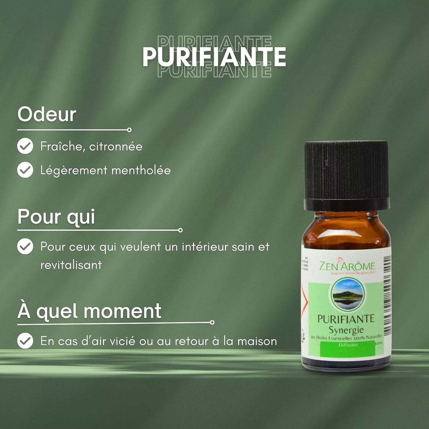 Synergie d'Huiles Essentielles Purifiante