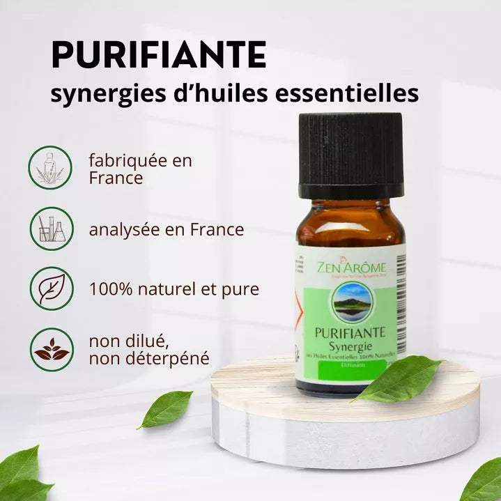 Synergie d'Huiles Essentielles Purifiante
