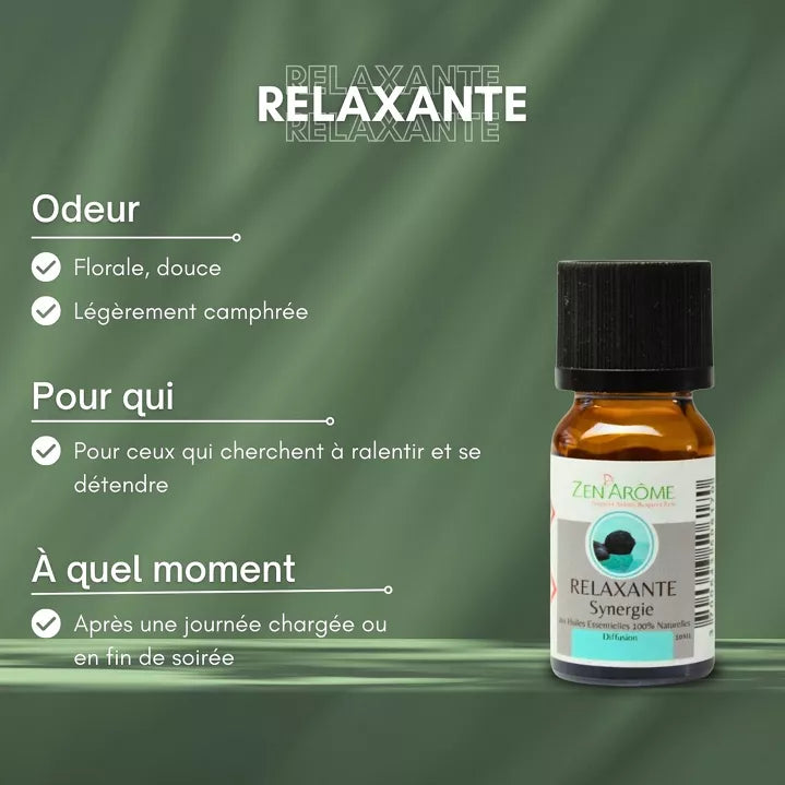 Synergie d'Huiles Essentielles Relaxante
