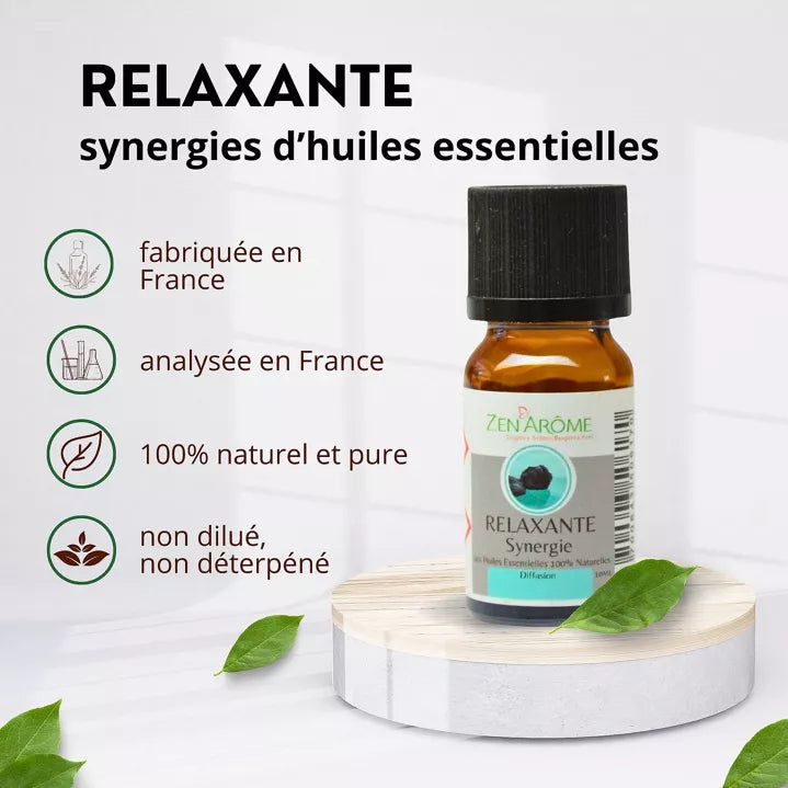 Synergie d'Huiles Essentielles Relaxante