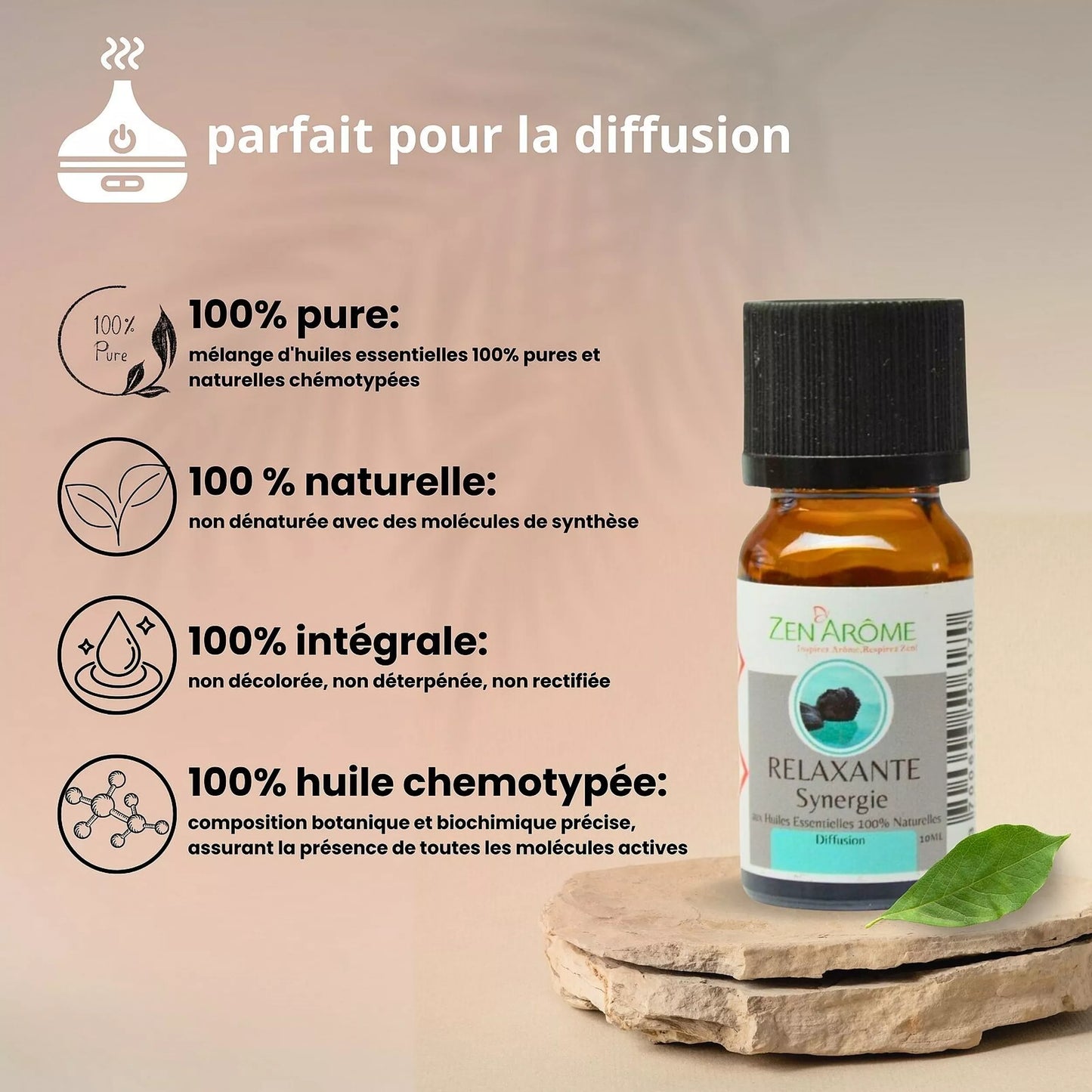 Synergie d'Huiles Essentielles Relaxante