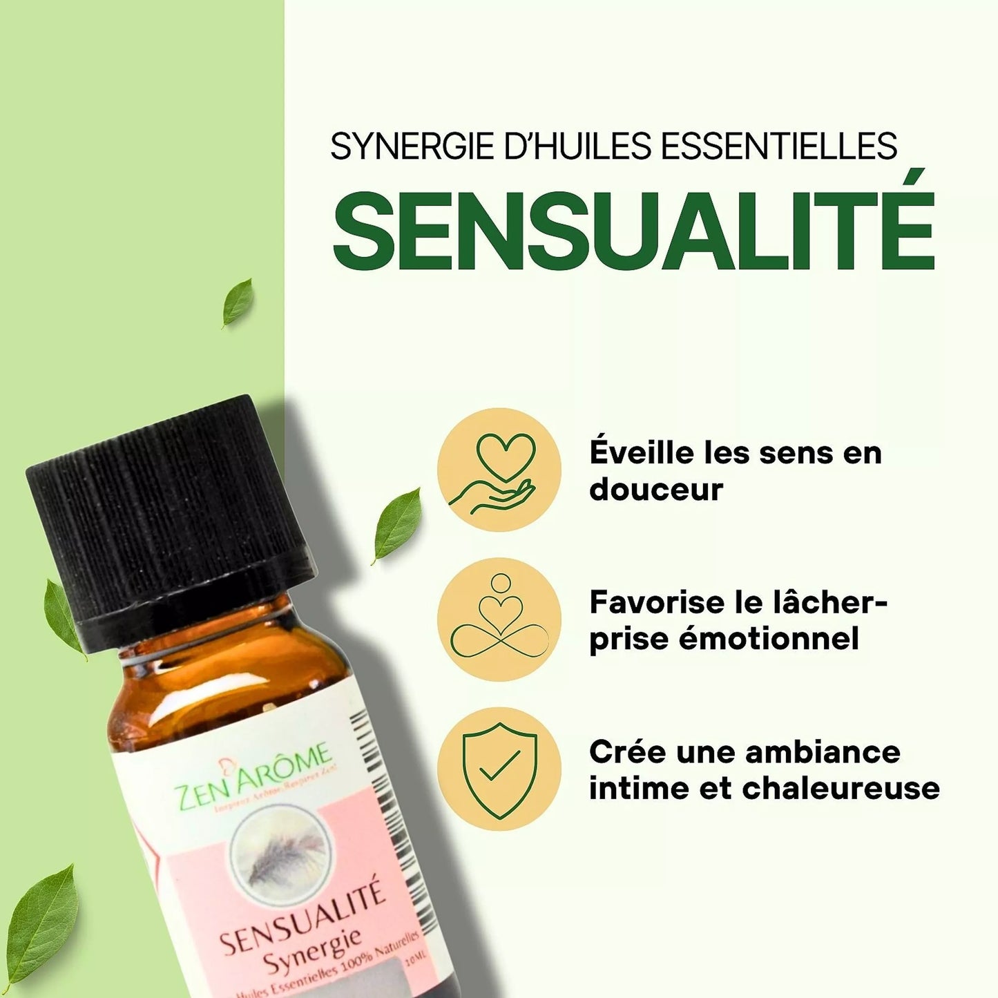 Synergie d'Huiles Essentielles Sensualite